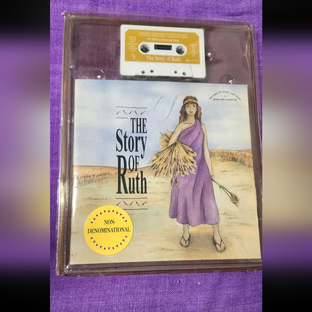 Book and Cassette: The Story of Ruth: Bible Story  Pre-Owned